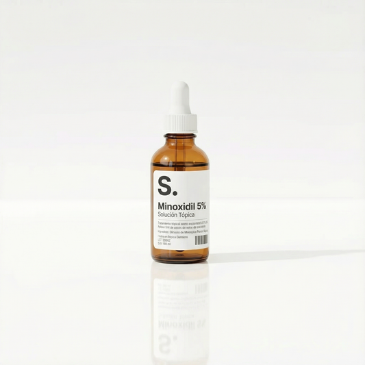 Minoxidil 5% + Tretinoína - Máxima Absorción